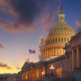 Homepage slider image US Capitol in the evening