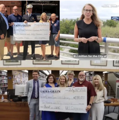 Rep Gillen announced and secured millions of dollars for her district 