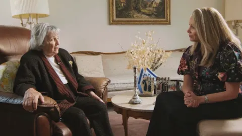 Rep. Gillen met with 100-year-old Holocaust survivor Leah Goldberg to hear her harrowing story