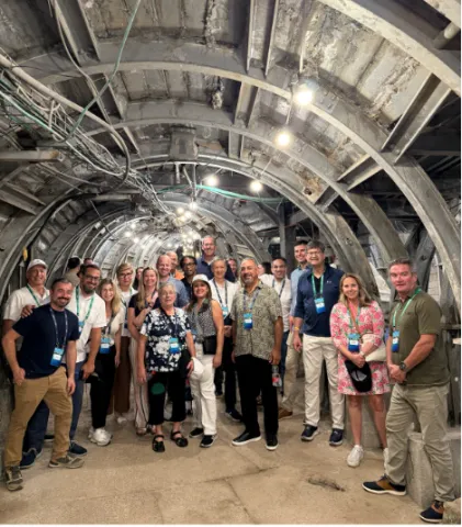 Rep. Gillen joined fellow lawmakers on a tour of the excavation of the City of David